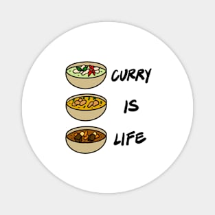 Curry is Life - Thai Curry Indian Curry Japanese Curry Magnet